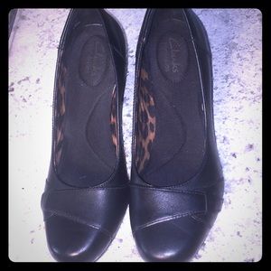 Clarks Bendables Black Pump Size 7